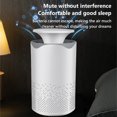 thumbnail image 4 of Cevemin Portable Air Purifier for Home – 24dB Ultra Quiet HEPA Filter, Removes Smoke, Dust, Formaldehyde, Pet Dander | 360° Intake, Sleep Mode, Covers 302 Sq Ft, Ideal for Bedroom & Allergies, 4 of 9