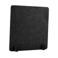 thumbnail image 4 of CoudarTitie Acoustic Desk Divider Felt Soundproof Privacy Panel for Student Study Office Black 40x40 cm, 4 of 9