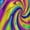 Color-1, variant on Sleeveless Dress Swirl And Colorful Rainbow Tie Dye Summer Women's Clothing Dresses