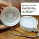 thumbnail image 5 of Naiovety Botella de agua con cuerda de 800ml de capacidad, taza deportiva de plástico esmerilada para exteriores, tetera a prueba de fugas, para viajes, Cocina y Comedor Negro/800ML Naiovety HA067740-02, 5 of 6
