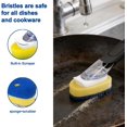 thumbnail image 3 of CELOX Dish Wand for Kitchen Sink Cleaning, Dish Scrubber with Soap Dispenser, 3 of 4