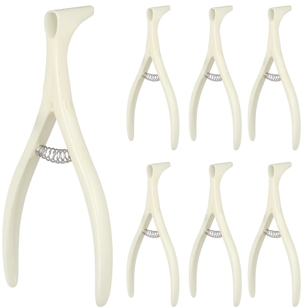 EeaseMX Rinoscopio desechable estéril, espejo quirúrgico para examen nasal, herramientas para cirugía nasal (resorte aleatorio), 10 unidades