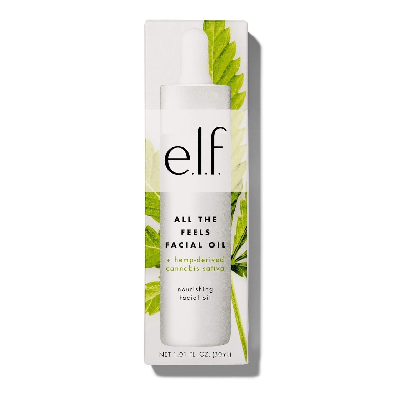 e.l.f. All the Feels Facial Oil + Hemp-derived Cannabis Sativa 1.01 fl. oz.