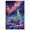 Unframe-style, variant on Trippy Astronaut Sailing Space Wall Art Psychedelic Galaxy Canvas Poster