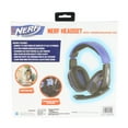 thumbnail image 6 of Nerf Over-Ear Gaming Headset with Microphone, Black & Blue, 6 of 6