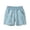 a-53Light Blue20, variant on Boys Kids Leaf Print Shorts Ribbed Elastic Waistband Side Pockets Shorts For Summer Daily Wear Casual Outings Beach Playtime Light Blue 2-3 Years