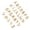Gold, variant on 26 Units Tiny Alloy Letter Charm Set With Smooth Fronts For Jewelry Making Fashion Accessory Set