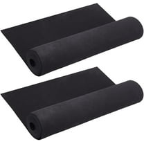 2Pcs EVA Foam Roll 2mm Thick Black Cosplay EVA Foam Sheets 16x79 Inch Ultra High Density Craft Foams for DIY Arts and Crafts Projects Costume Cosplay Modeling