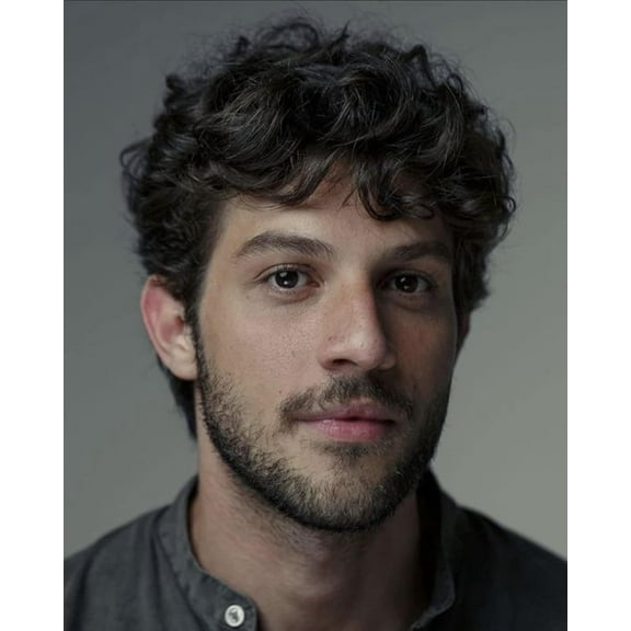 Men Wigs Short Orange Wig Synthetic Heat Resistant Natural Halloween Cosplay Hair Wig