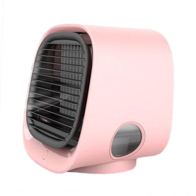 Acondicionador de aire portátil Refrigerador De Aire Portátil Purificador De Aire Acondicionado Para Enfriamiento Rosa Fanmusic Acondicionador de aire portátil