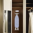 thumbnail image 2 of Wall Mount Ironing Board Holder Ironing Board Hanger Wall Mount Ironing Board Holder Organizer Wall Rack For Laundry Rooms, 2 of 7