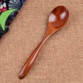 thumbnail image 2 of FURNIX Natural Wooden Coffee Spoon,6.7x1.6x0.4in,Bamboo,Non-Toxic,for Ice Cream Dessert Tea,Brown,Handmade Bamboo Teaspoon,Smooth Finish,Reusable,Eco-Friendly,Brown,Wooden Spoon,Bamboo Spoon, 2 of 4