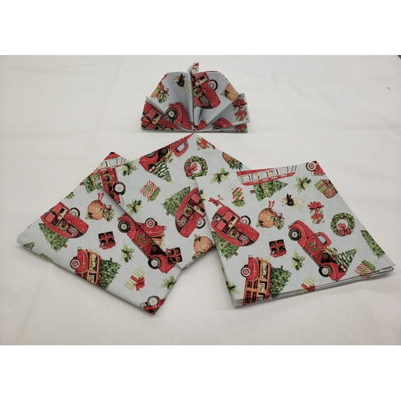 Christmas Cloth Napkins by Penny's Needful Things (Set of 4) (Christmas Vacation)