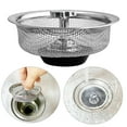 thumbnail image 5 of Sink Strainer Premium for Standard Drains (3 inch) Kitchen Bathroom Sink, 5 of 8