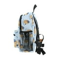 thumbnail image 4 of FORMRS School Backpack with Front Zippered Pocket 12" Student Travel Daypack, Blueberry Pancake Pattern, 4 of 6