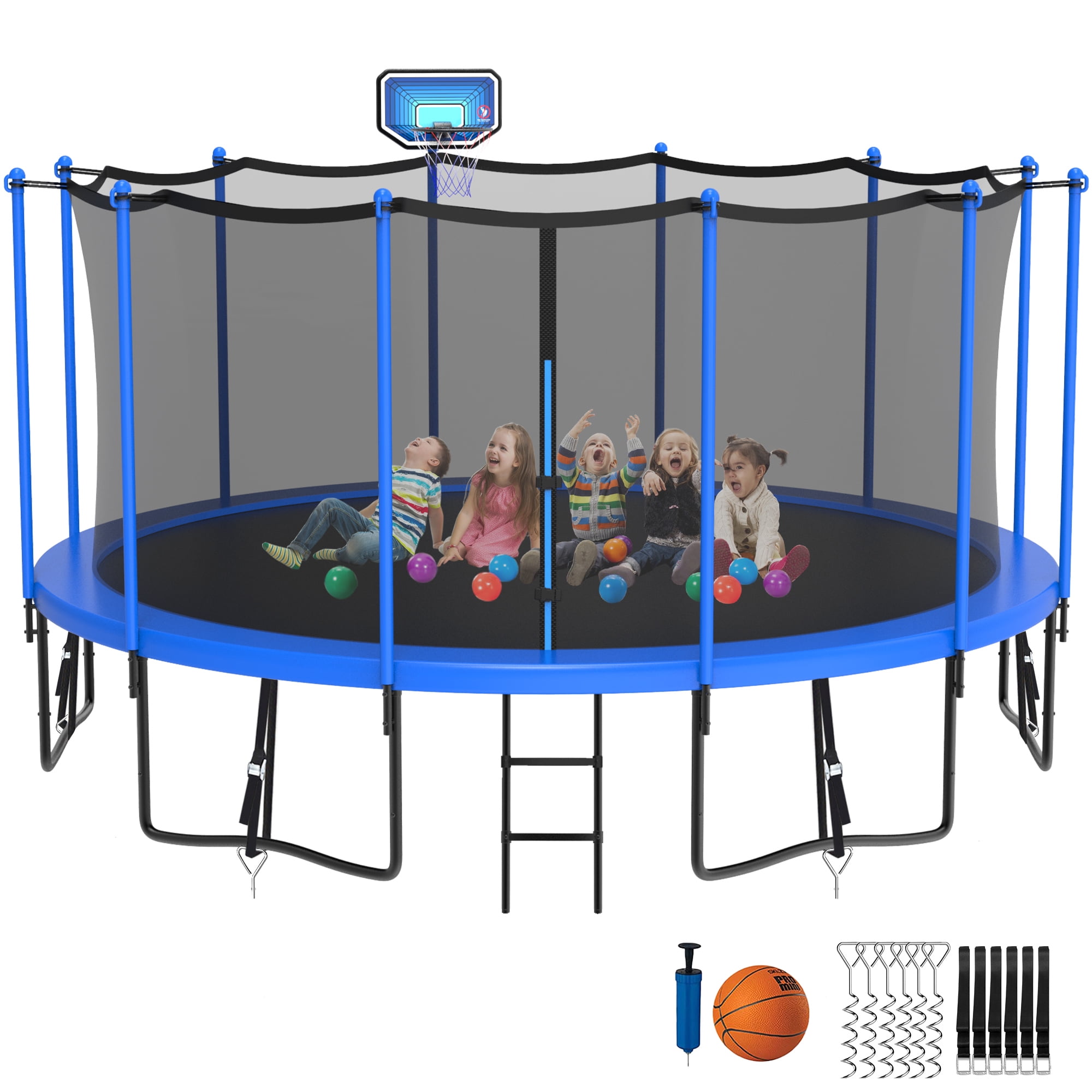 DreamBuck Trampoline for Adults Kids, 12FT 14FT 15FT 16FT Trampoline