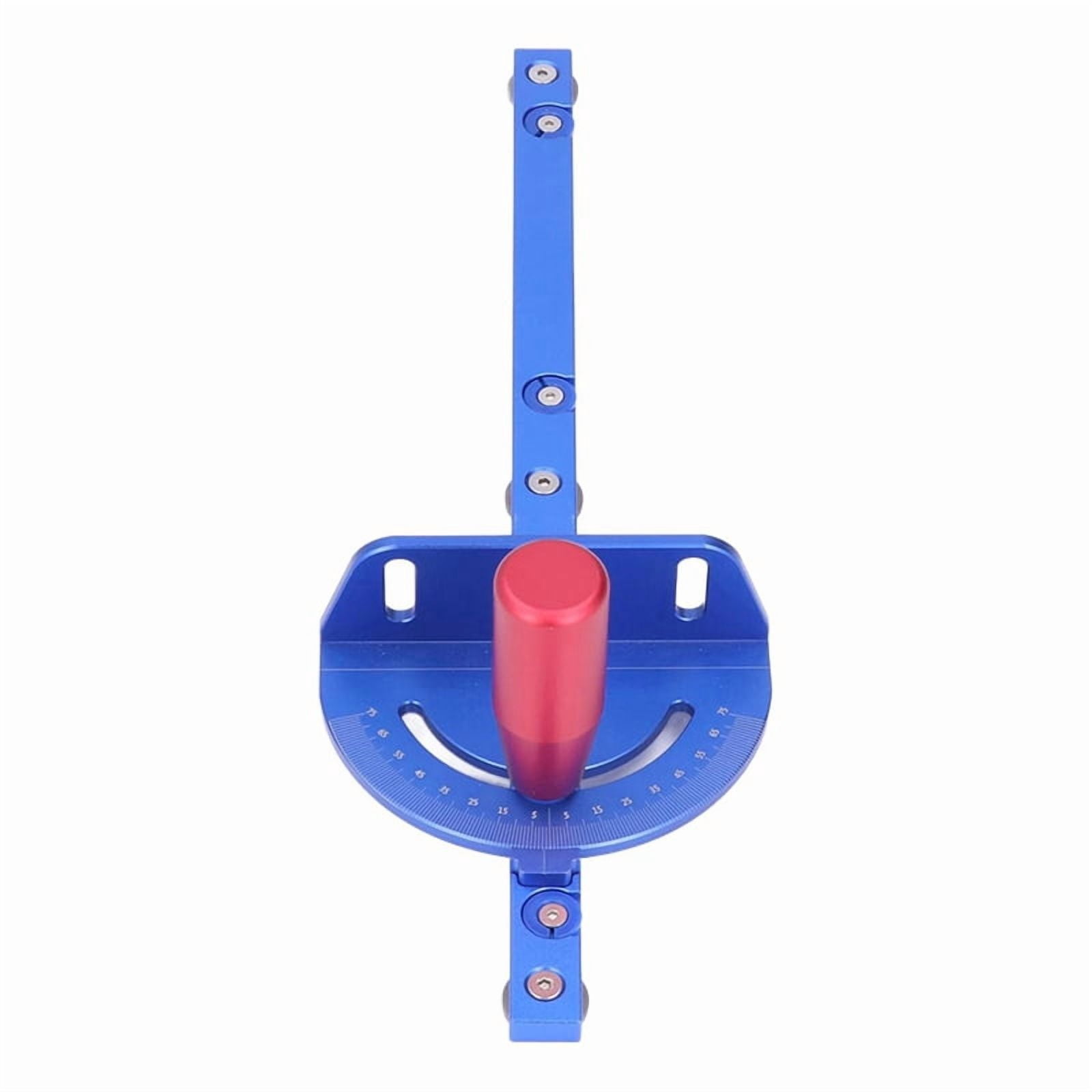 Miter Gauge for Table Saw, Table Saw Accessories Portable Aluminum Alloy with Removable Dial for Carpentry