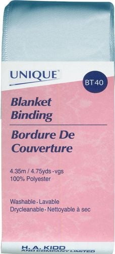 UNIQUE Blanket Binding — satin Polyester, 52 mm × 4.35 m