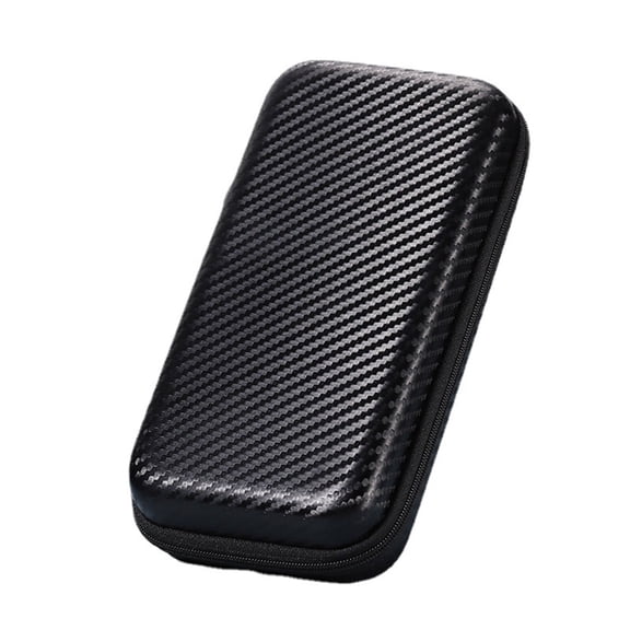 Mini Headphone Carrying Case EVA Hard Bag Carrying Case Small Hard Organizers for Headphones, Camera, USB Cable