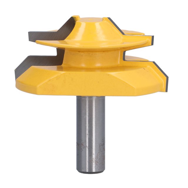 2-3/4" Lock Mitre Router Bit 45 Degrés Colle Cutter, Colle Router Bit, Wood Cutter For Woodworking Drilling Power Tools 1/2 Inch Shank