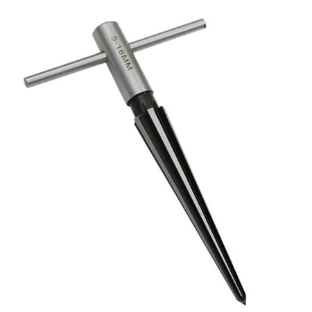 

T Handle Taper Reamer Hand Held Tapered Hole Reaming Tool The Reamer Creates Precisely Sized Holes Up to 16mm In Diameter In Metal
