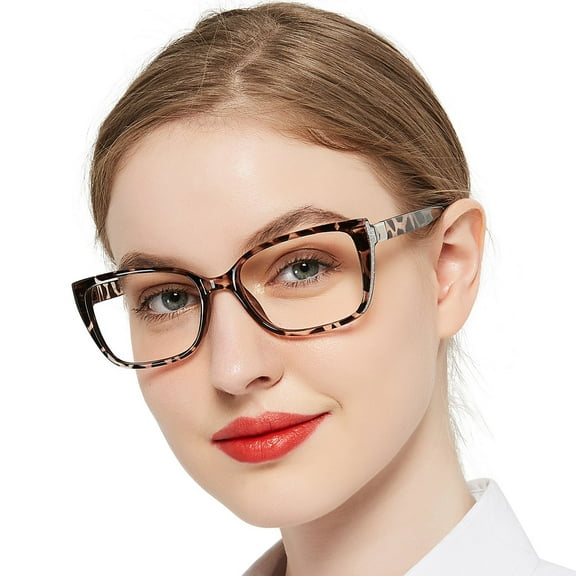 OCCI CHIARI 4.0 Reading Glasses Women Chunky Lightweight Reader 400(1.0 1.25 1.5 1.75 2.0 2.25 2.5 2.75 3.0 3.5 4.0 5.0 6.0) Anti Glare, Relieve Eyestrain with Acrylic Lens