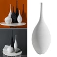 thumbnail image 4 of deevoka Flower Vase Modern Handmade Office Bud Vase Centerpiece Shelf Desktop Vase B, 4 of 9