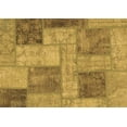 thumbnail image 1 of Ahgly Company Indoor Rectangle Patchwork Brown Transitional Area Rugs, 8' x 10', 1 of 4