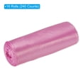 thumbnail image 3 of Unique Bargains 2-4 Gallon Small Trash Bags, 16 Rolls / 240 Counts Disposable Garbage Bags, Pink, 3 of 6