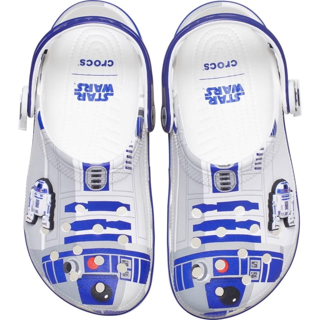 Crocs Classic Clogs Star Wars R2D2 Unisex 12W/10M