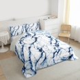 thumbnail image 3 of Castle Fairy Female Men Women Marbling Watercolor Bedding Comforter Set 2pcs,Abstract Marble Stone Pattern Twin Comforter Sets Microfiber,Gradient Ombre Breathable Bedding Set,Luxury Bedroom Decor, 3 of 8