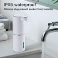thumbnail image 7 of "Soap Dispenser, Automatic Foaming Hand Soap Dispenser 300ml Touchless Foam Soap Dispenser Rechargeable Bathroom Countertop Soap Pump for Kids Xmas Gift", 7 of 7