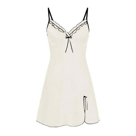 

PALACLOTH Women Nightgown Plus Size Seamless Night Dress for Sleeping Sleepwear