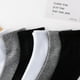 thumbnail image 3 of Calcetines de media pantorrilla negros, blancos y grises para hombre, de color liso, desechables, para baño, trampolín, para exteriores, 3 of 6