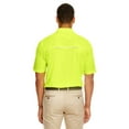thumbnail image 2 of CORE365 88181R Men's Radiant Performance Piqué Polo with Reflective Piping-Safety Yellow-S, 2 of 3