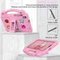 thumbnail image 3 of Dteck Kids Case for Samung Galaxy Tab A 8.4 Inch 2020 sm-t307, DIY Cute Cartoon Toys for Kids Child Proof Shockproof Protective Shell with Handle Stand,Pink, 3 of 6