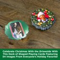 thumbnail image 3 of Juego de cartas AQUARIUS con forma de vacaciones navideñas, 3 of 5