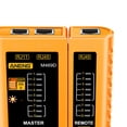 thumbnail image 4 of kanaroous Professional Ethernet Cable Tester for Cat5 Cat5E Cat6 Networks Accurate Network Testing Tool Yellow 103x97mm, 4 of 6