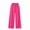 Hot Pink, variant on NAISIBABY Girls Cotton Linen Pants, with Pockets Wide Leg Drawstring Kids Baggy Lightweight Casual Pants Gray Size 14