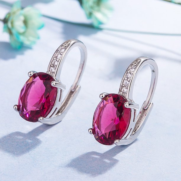 Nuevos pendientes de plata de ley 925 con circonita AAA para mujer, exquisitos accesorios de joyería para novia, regalo de moda para boda