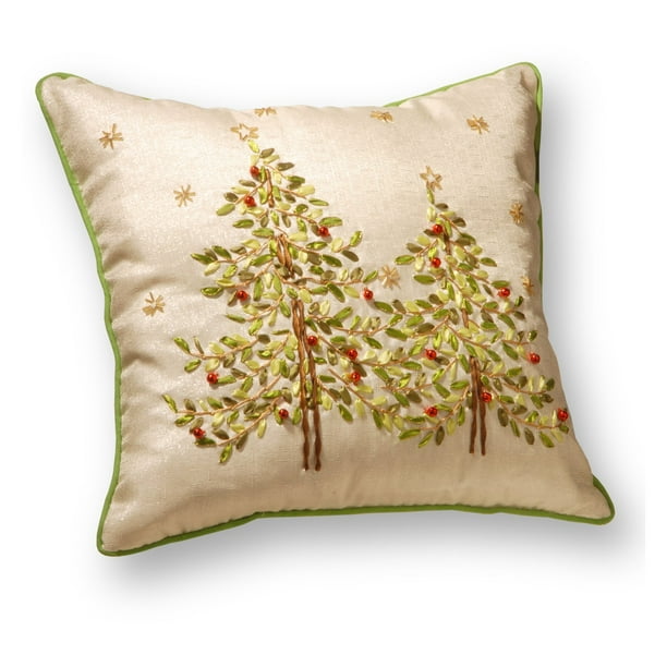 16" Christmas Trees Pillow