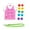 B, variant on Lksixu Toddler Toys Educational Baby Toys White Bear Animals Toys Figurines Home Decorate Preschool Educational Learning Toys for Kids