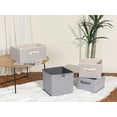 thumbnail image 7 of REGALWOVEN Storage Cube, Storage Bin for Shelves Closet, 1 Pack Collapsible Storage Basket for Organizing Clothes Blankets Beige 11*11*7.9in, 7 of 7