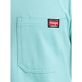 thumbnail image 5 of Wrangler Workwear Men's Short Sleeve Heavyweight Pocket Crew Work Shirt, size S-2XLT, 5 of 8