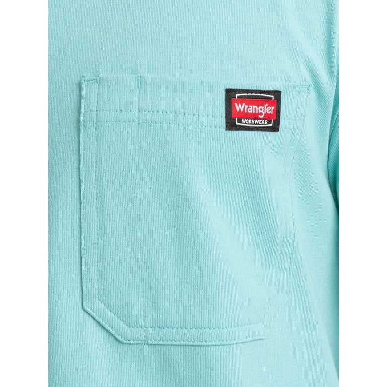 Wrangler Workwear Men's Heavyweight Short Sleeve Pocket Crew photo 5