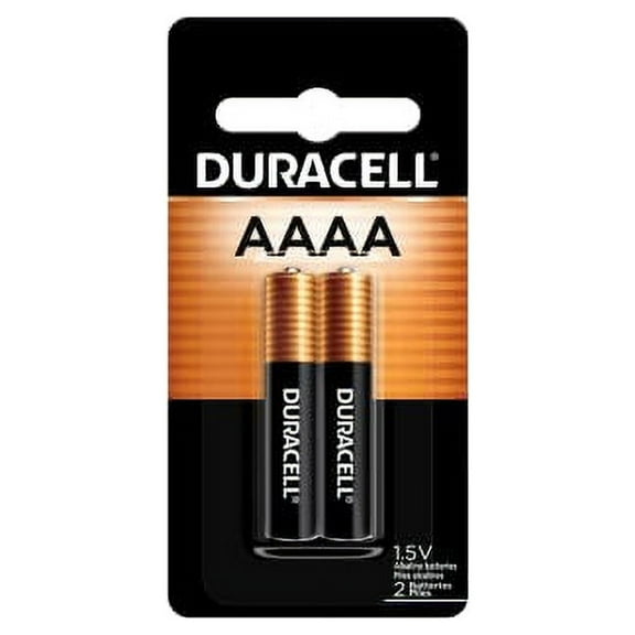 Duracell AAAA -1.5V Ultra Photo Alkaline Batteries, 2 Count Pack, AAAA 1.5 Volt Alkaline Battery, Long-Lasting for -Cameras, Glucose and Blood Monitors, and More