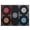 40x60cm, variant on Basketball Training Mats, Basketball Door Mat Rubber, Silent Absorbing Basketballs Footworks Mats, Training Mat Carpet Trainer for men Home Basketballs Trainings(40x60cm)