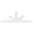 thumbnail image 2 of 84"W x 28"H x 4"D x 6"F, 8/12 Pitch, Saratoga Architectural Grade PVC Gable Bracket, 2 of 8