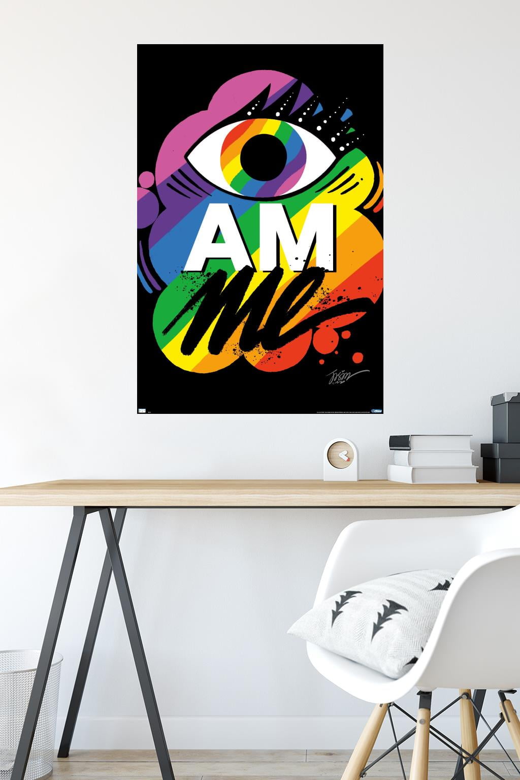 Jason Naylor - Eye Am Me Wall Poster, 22.375" x 34"