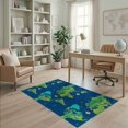 thumbnail image 2 of ODIKA Large Interactive Map Creatures Is Navigation Playroom for Home Office, Gaming Room, Under Desk, Non-Slip Chair-Friendly, 2 of 7